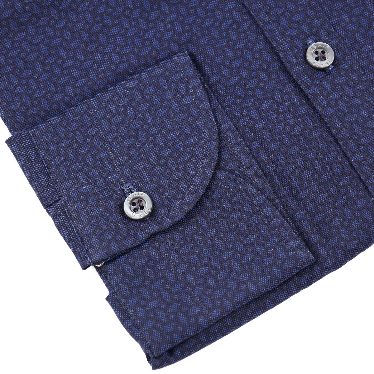 Isaia Jacquard Print Cotton Shirt - Top Shelf Apparel