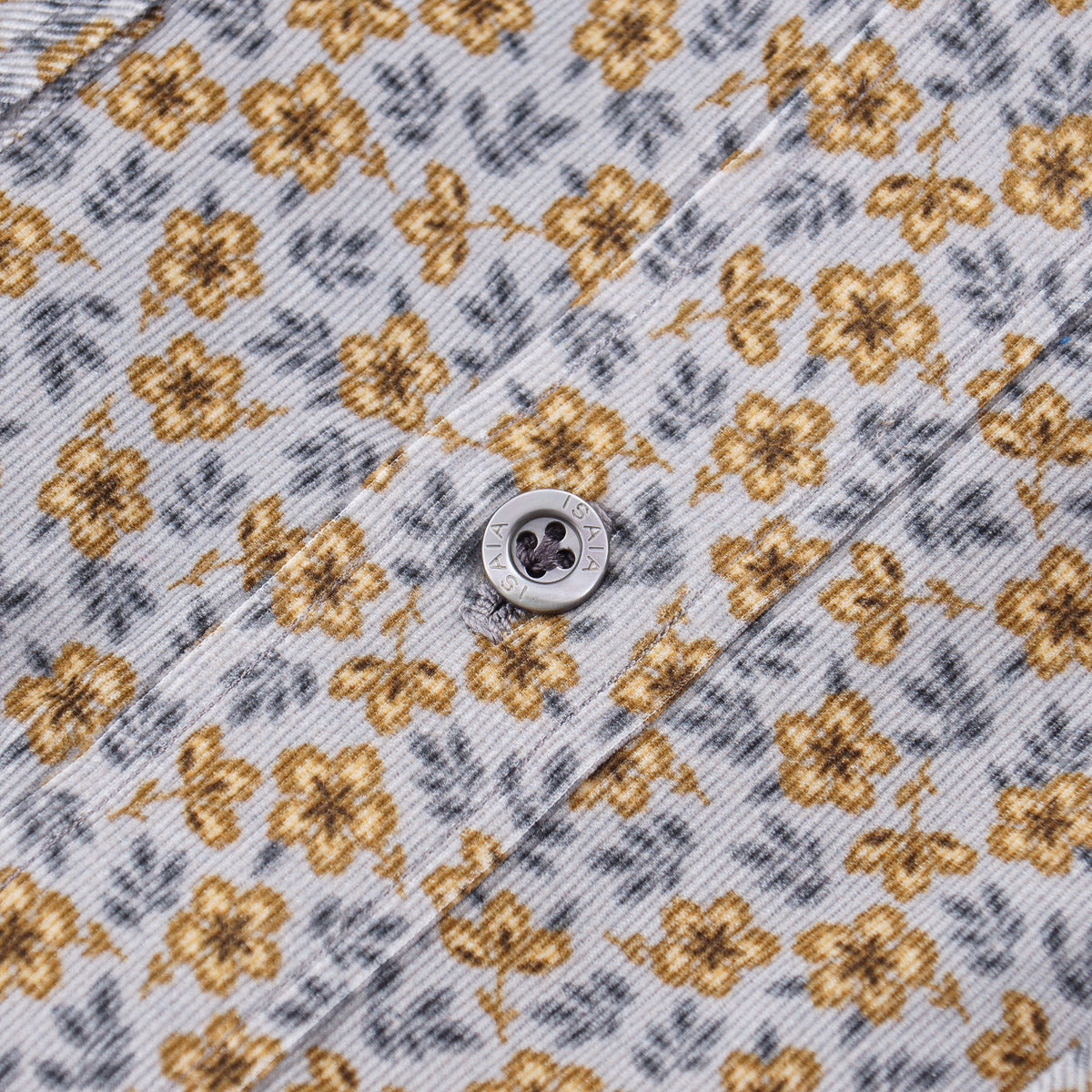 Isaia Corduroy Cotton Western Shirt - Top Shelf Apparel