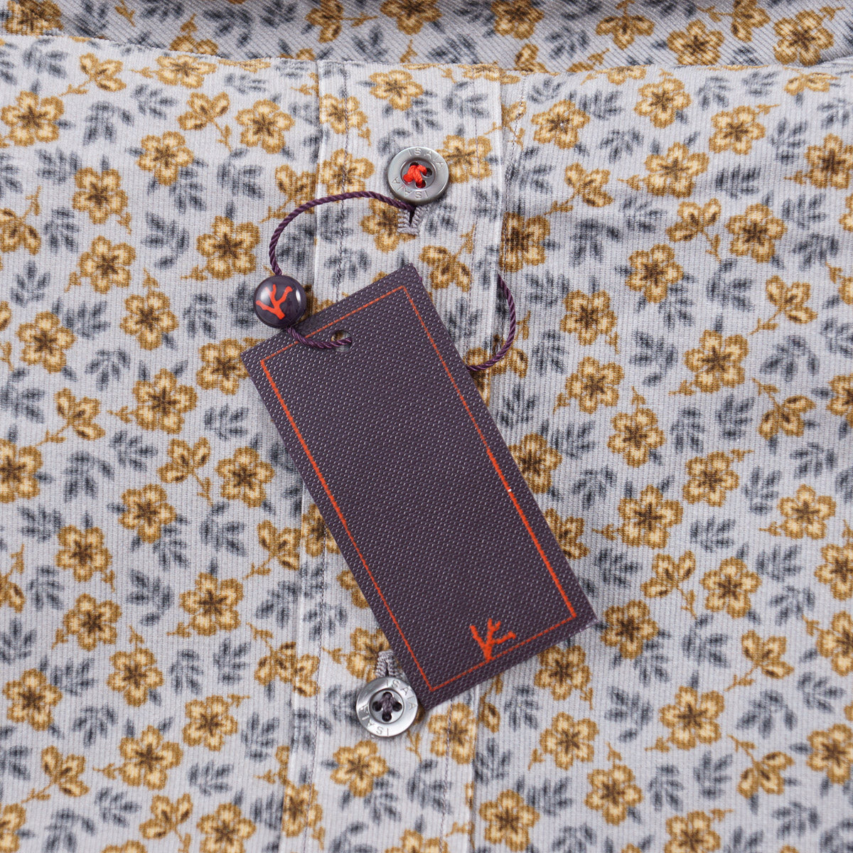 Isaia Corduroy Cotton Western Shirt - Top Shelf Apparel