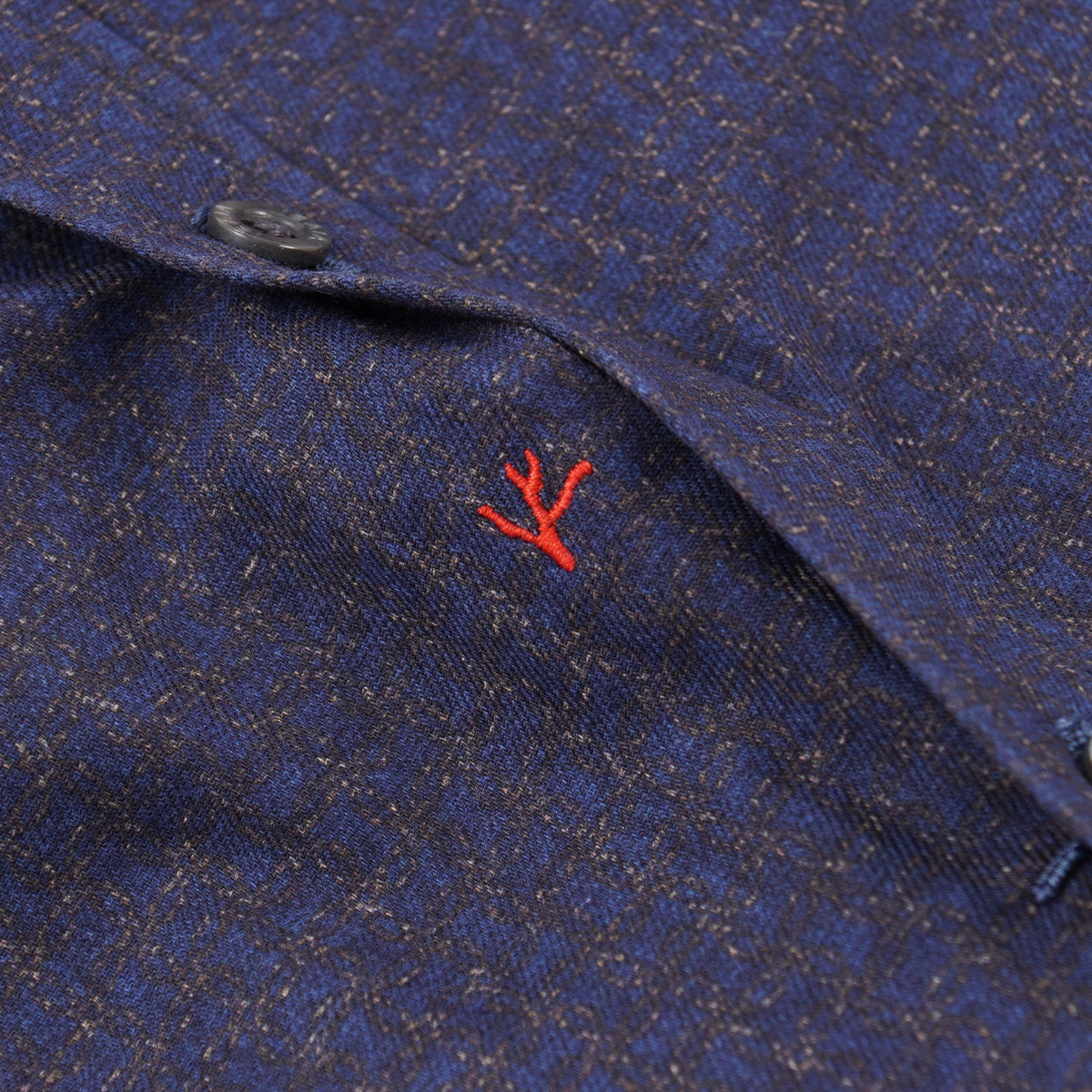 Isaia Slim-Fit Patterned Cotton Shirt - Top Shelf Apparel