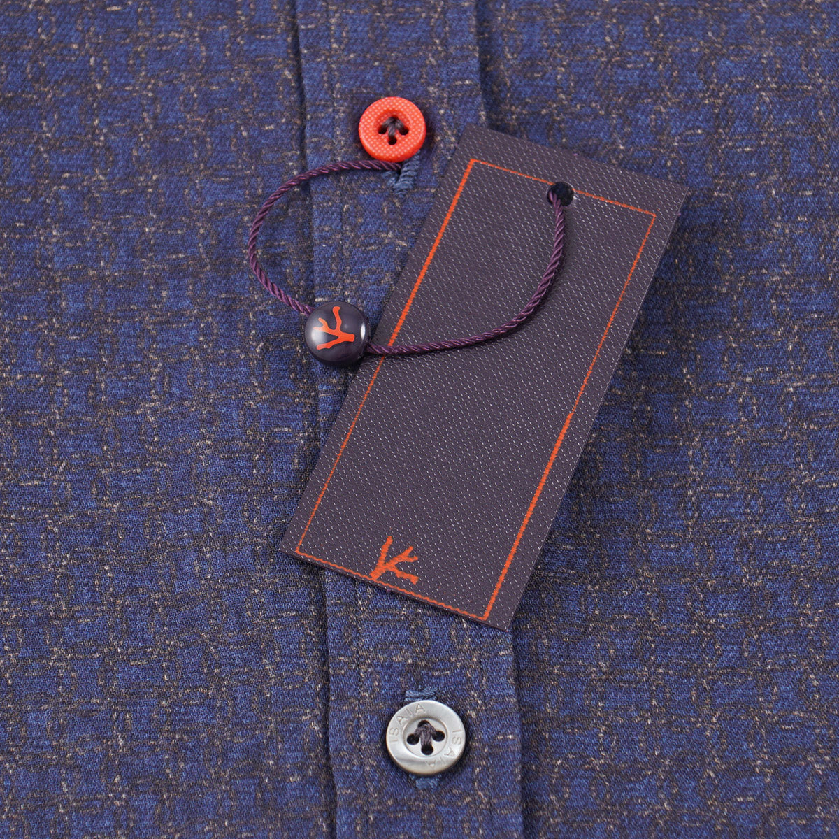 Isaia Slim-Fit Patterned Cotton Shirt - Top Shelf Apparel