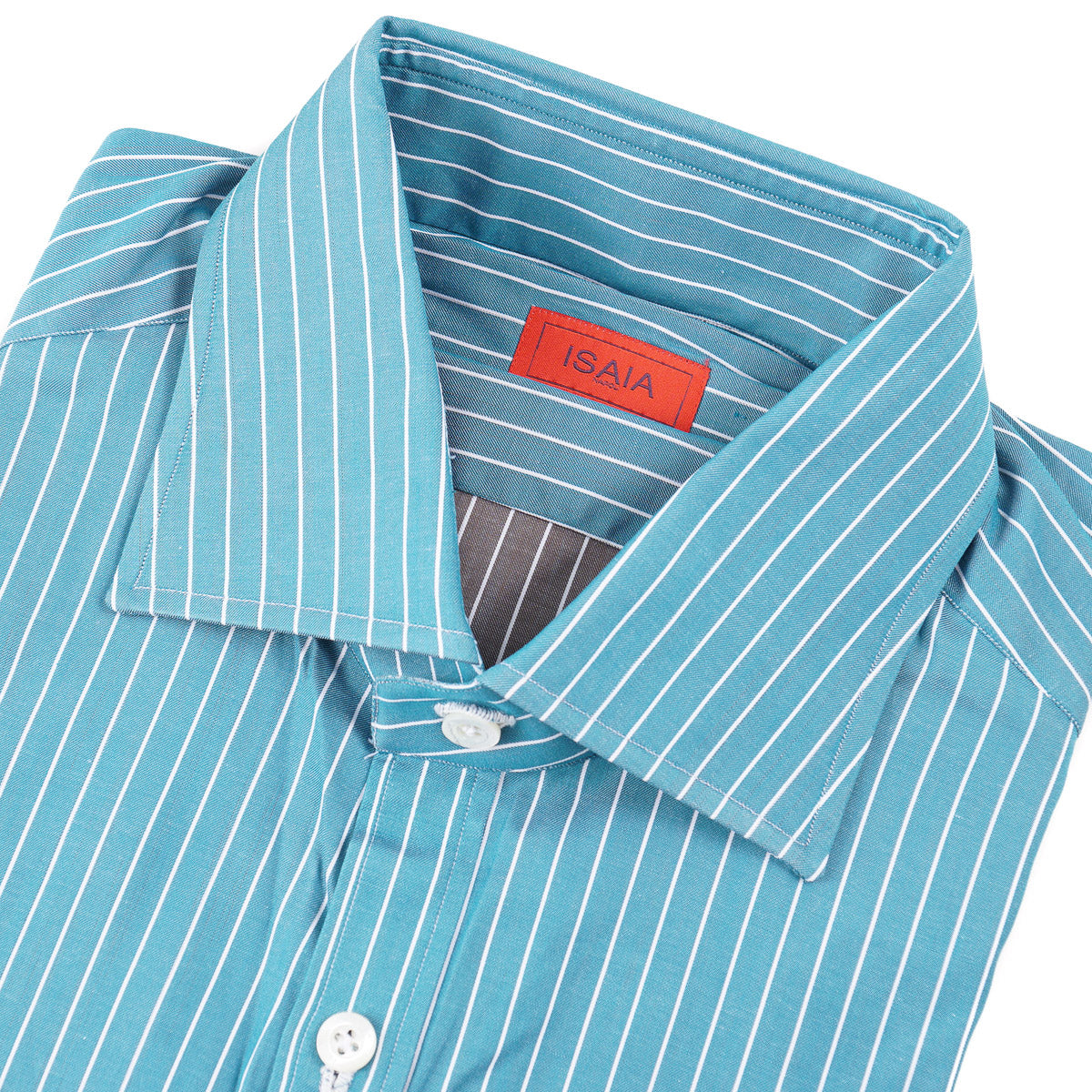 Isaia Tailored-Fit Cotton Dress Shirt - Top Shelf Apparel