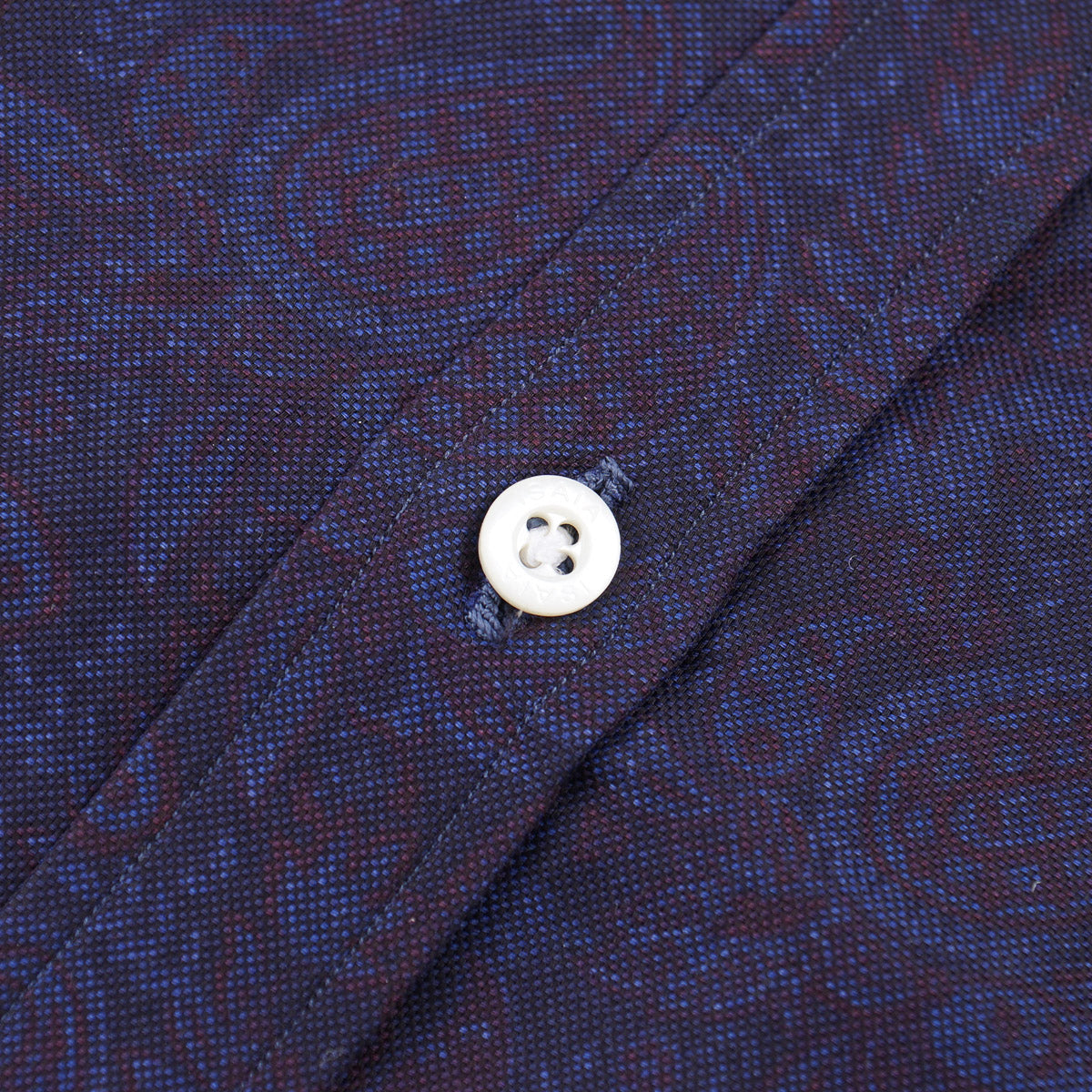 Isaia Paisley Print Cotton Shirt - Top Shelf Apparel