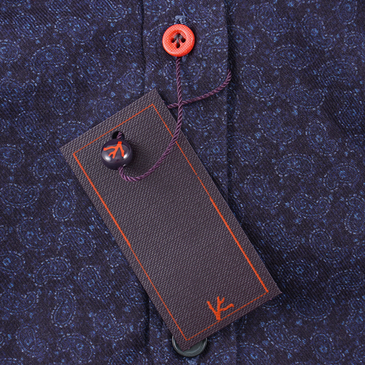 Isaia Paisley Printed Cotton Shirt - Top Shelf Apparel