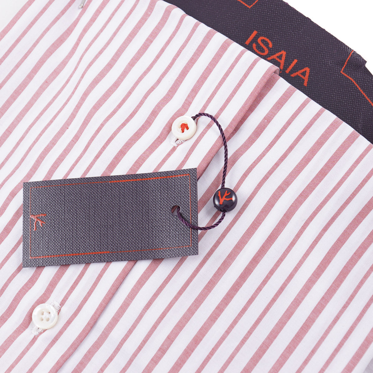 Isaia 'Mix' Tailored-Fit Cotton Shirt - Top Shelf Apparel