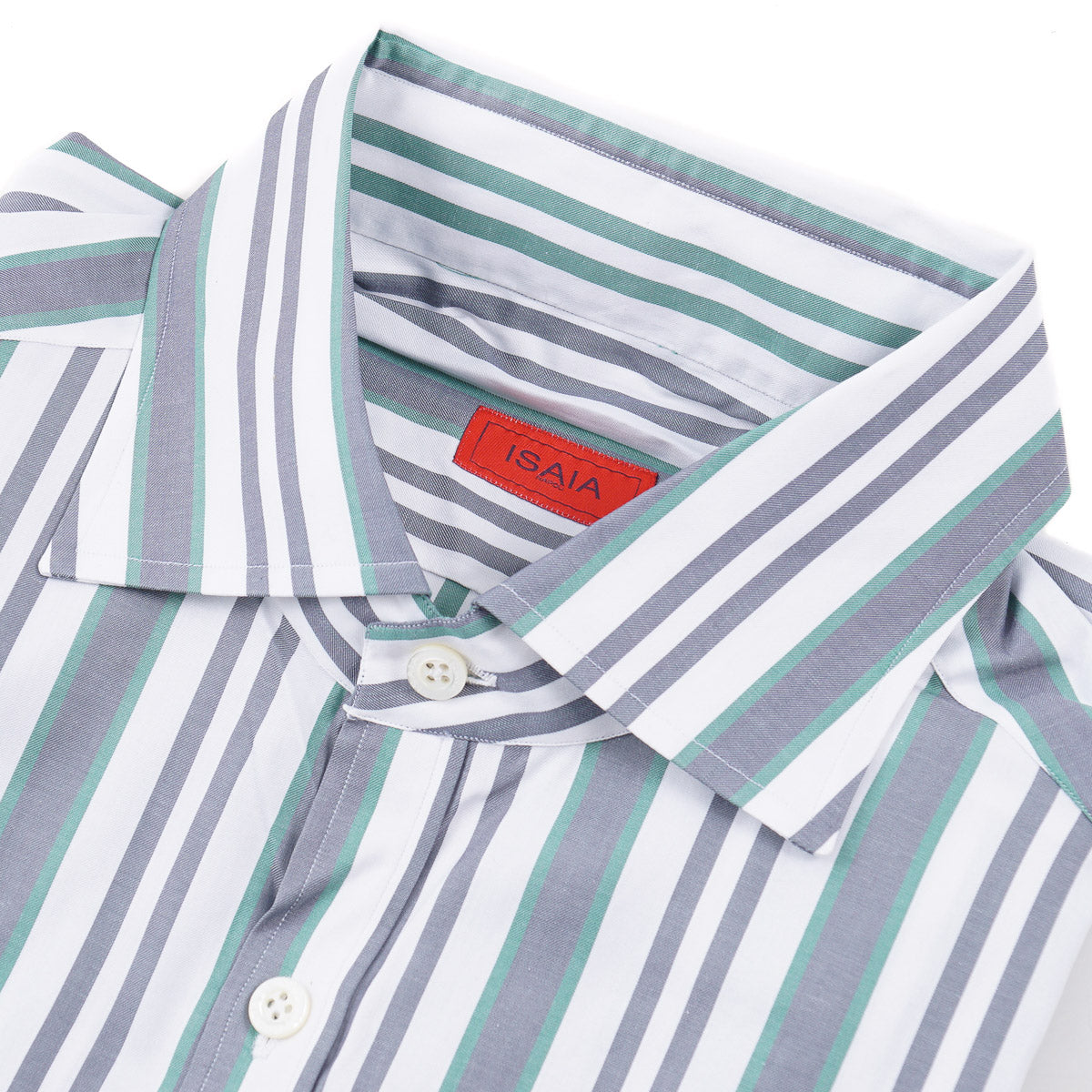 Isaia Trim-Fit 'Mix' Cotton Shirt - Top Shelf Apparel