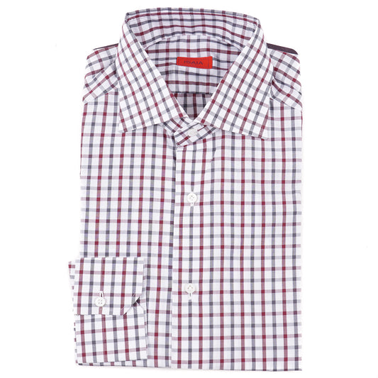Isaia Tailored-Fit 'Mix' Cotton Shirt - Top Shelf Apparel