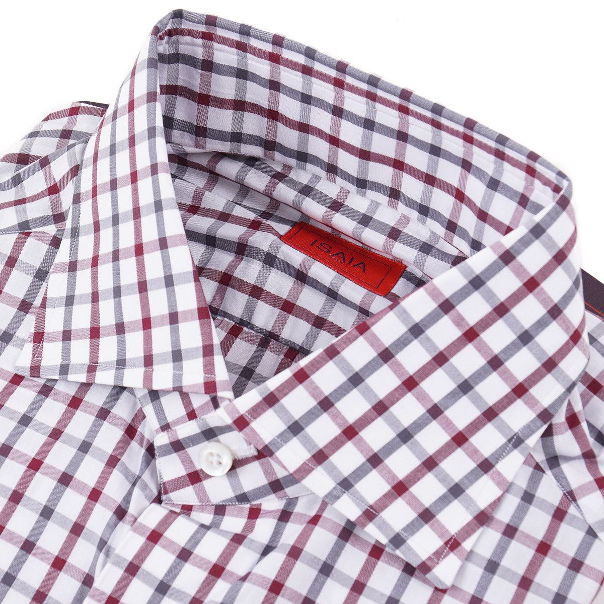 Isaia Tailored-Fit 'Mix' Cotton Shirt - Top Shelf Apparel