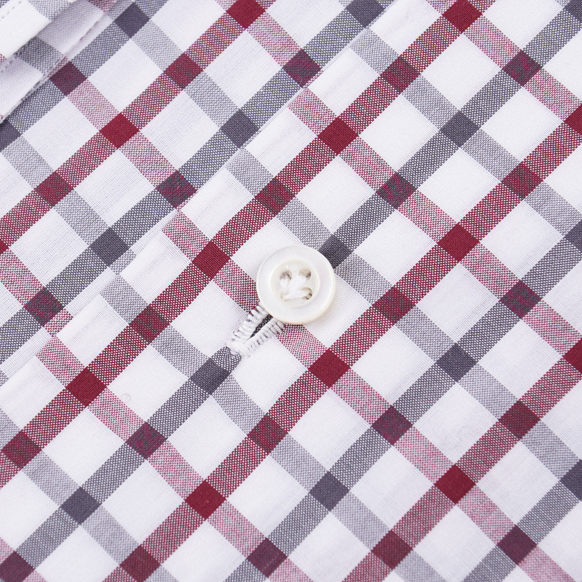Isaia Tailored-Fit 'Mix' Cotton Shirt - Top Shelf Apparel