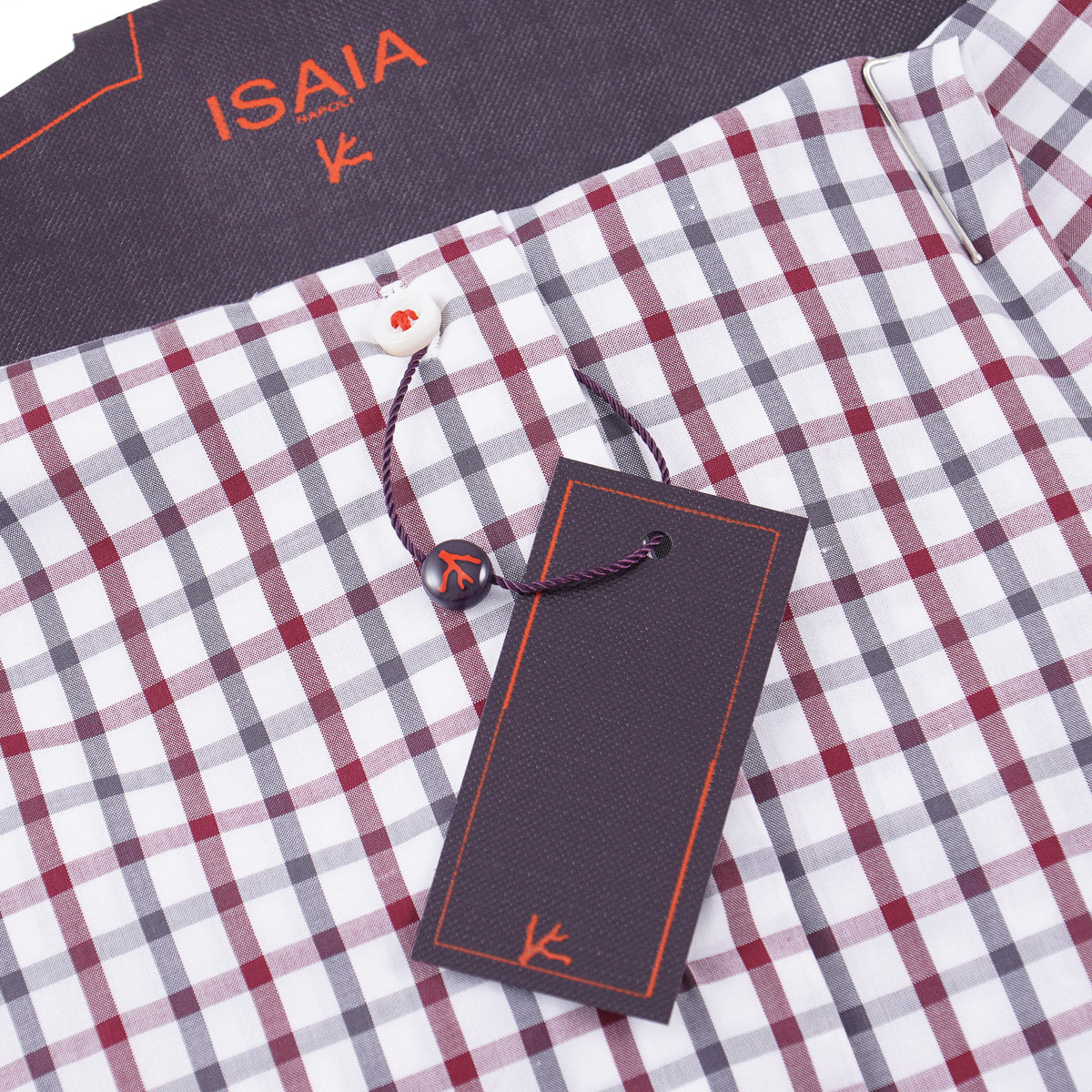 Isaia Tailored-Fit 'Mix' Cotton Shirt - Top Shelf Apparel
