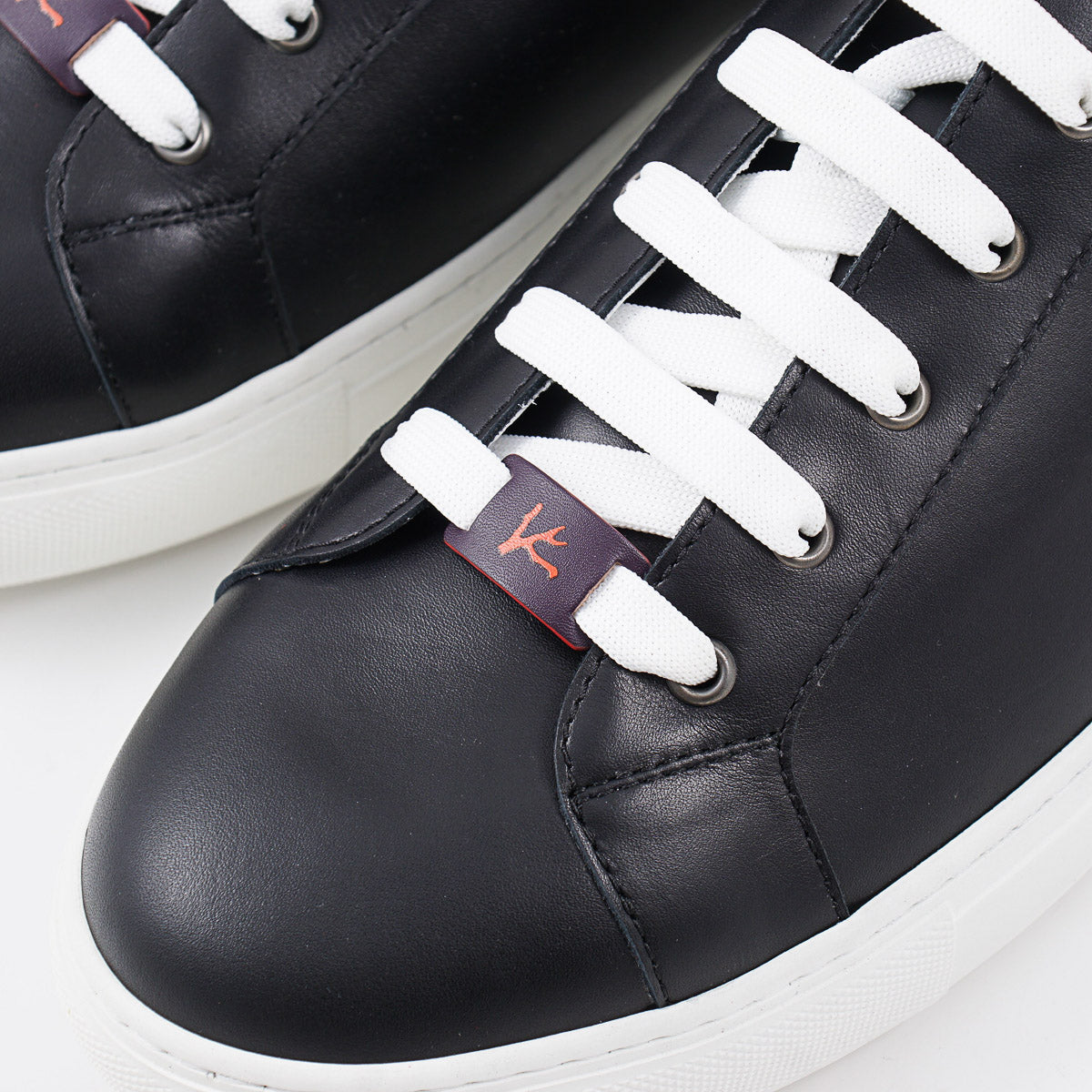Isaia Smooth Calf Leather Sneakers
