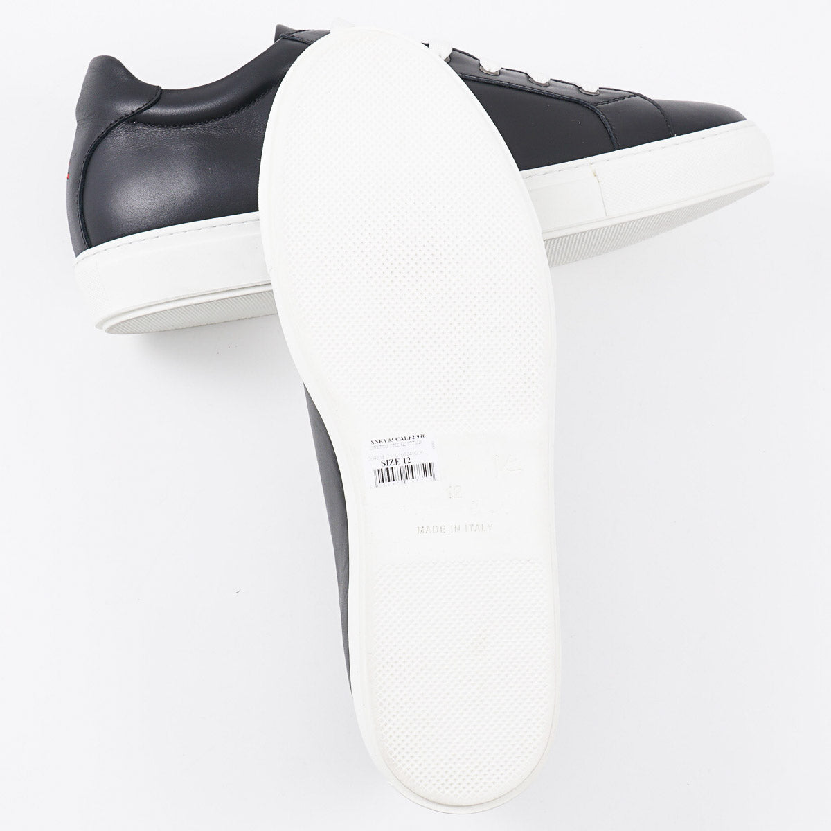 Isaia Smooth Calf Leather Sneakers
