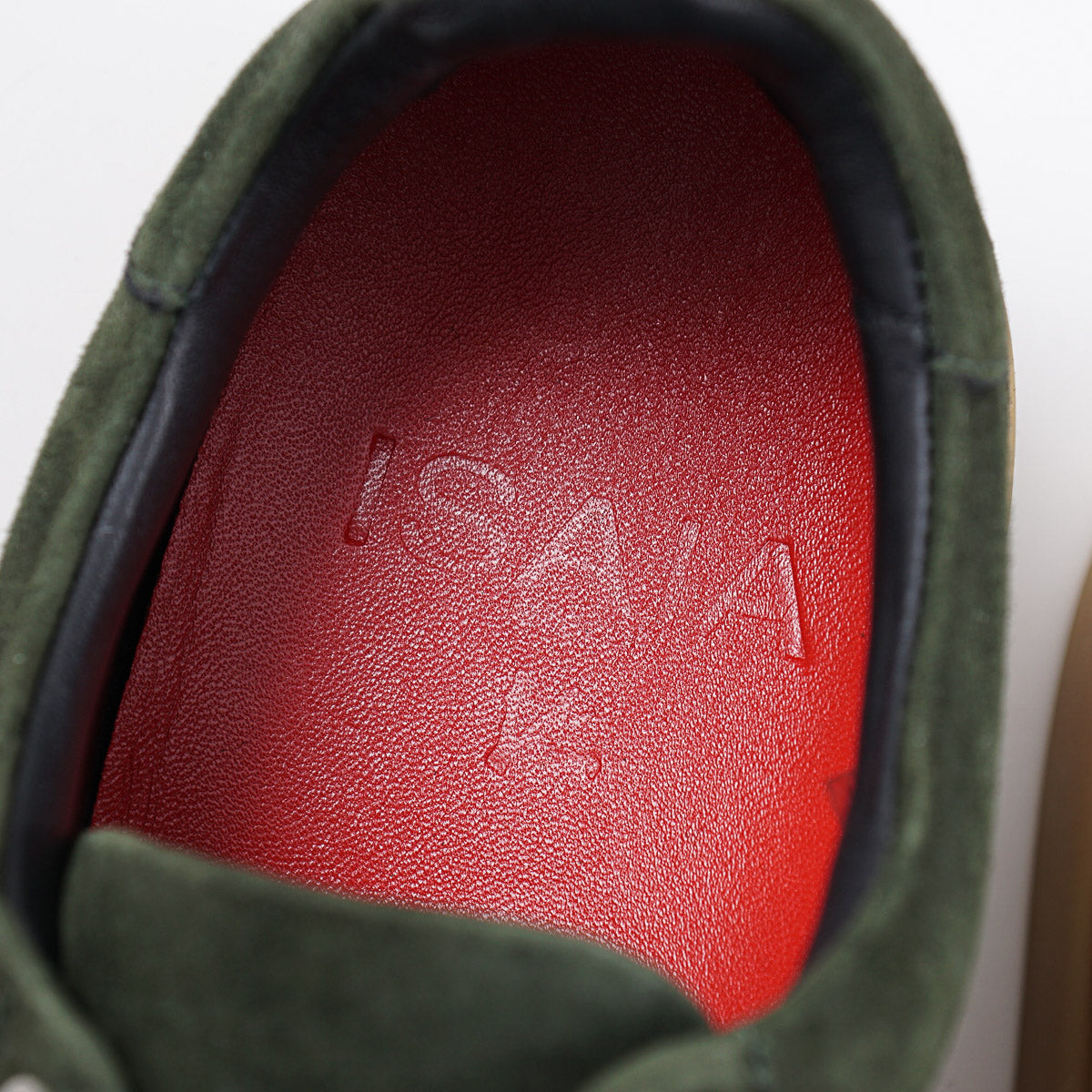 Isaia Soft Suede Low-Top Sneaker