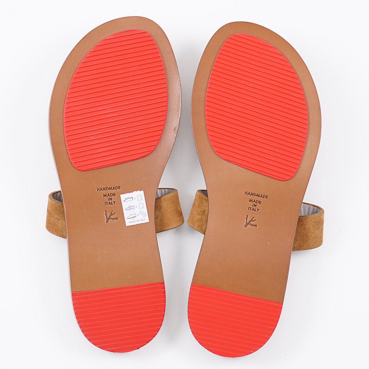 Isaia Soft Suede Thong Sandals