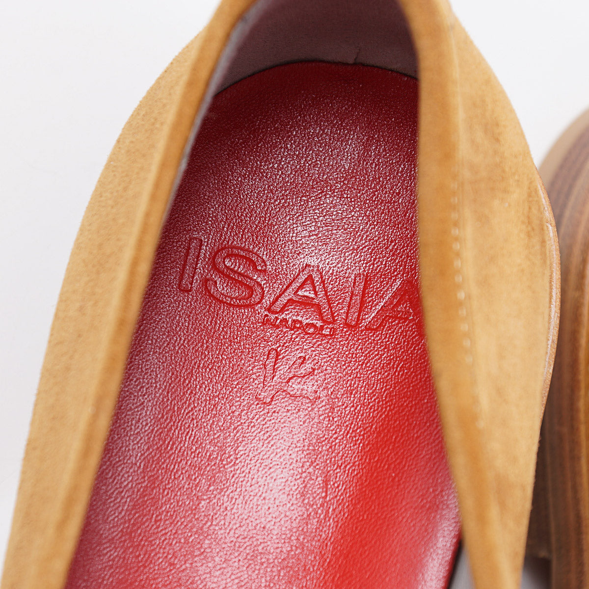 Isaia Calf Suede Penny Loafer