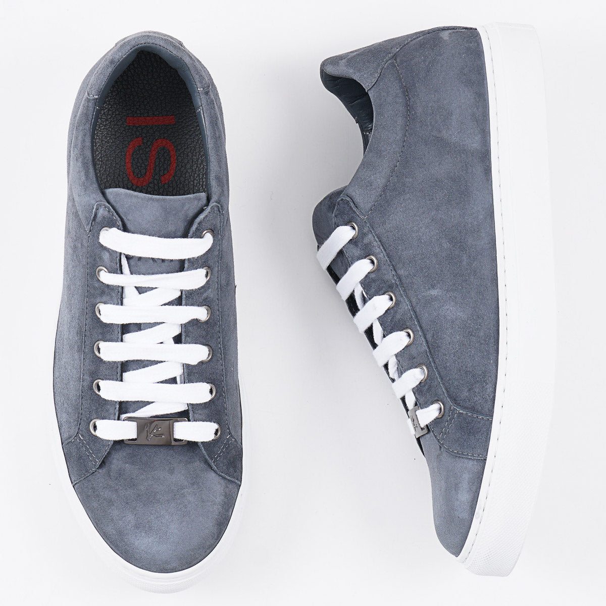 Isaia Soft Suede Low-Top Sneaker