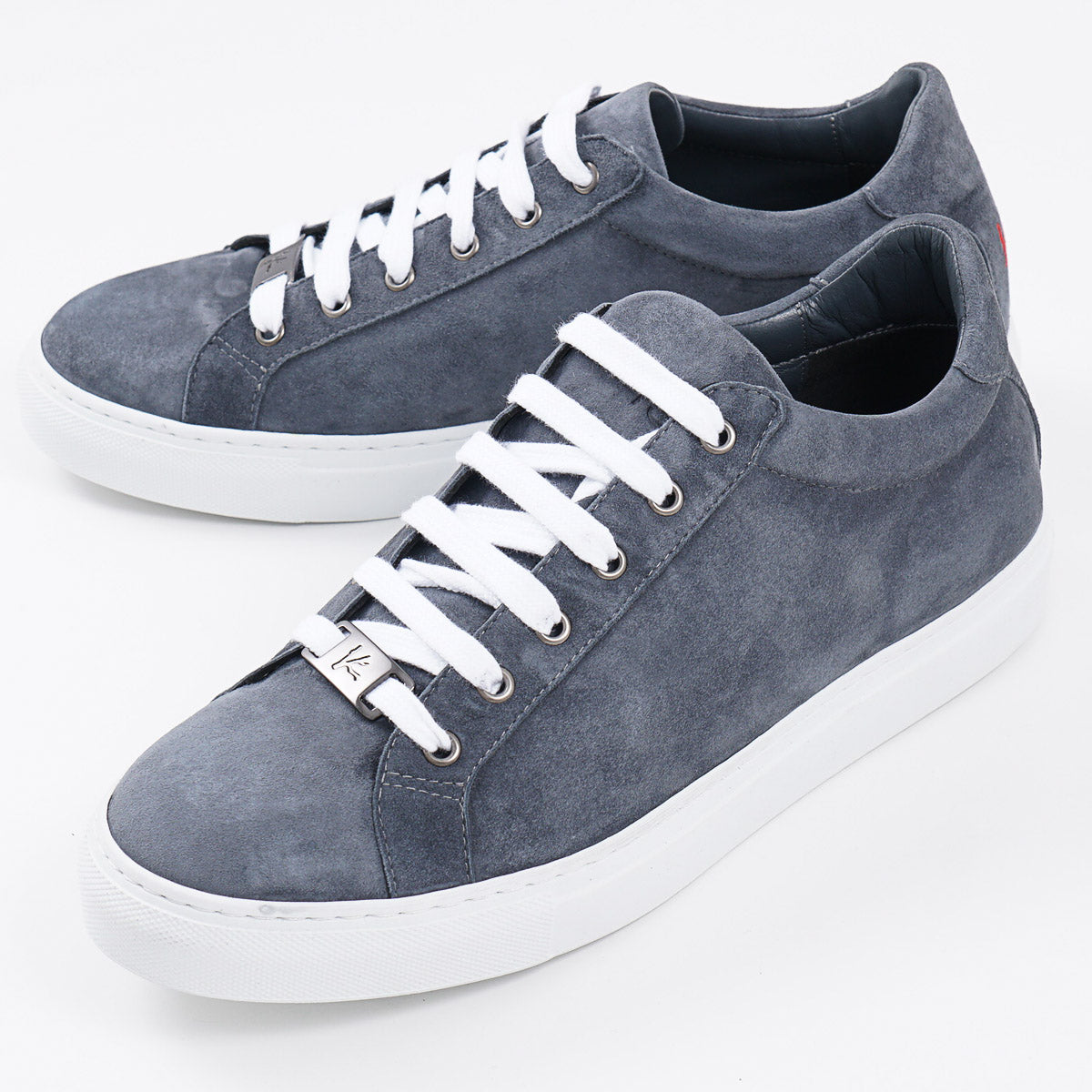 Isaia Soft Suede Low-Top Sneaker