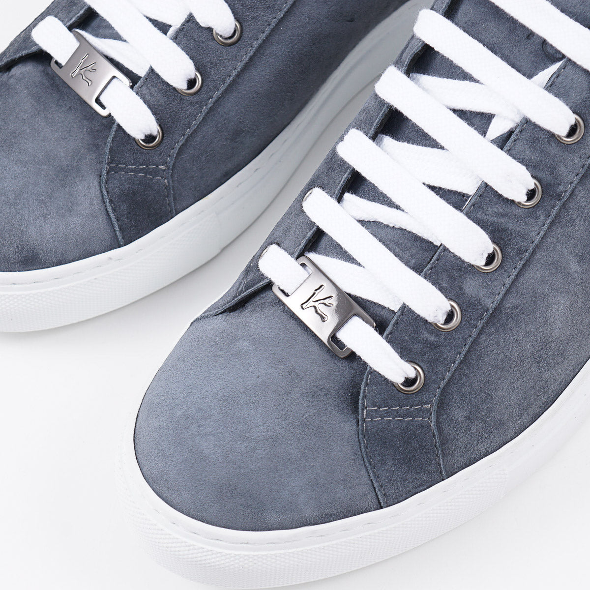 Isaia Soft Suede Low-Top Sneaker