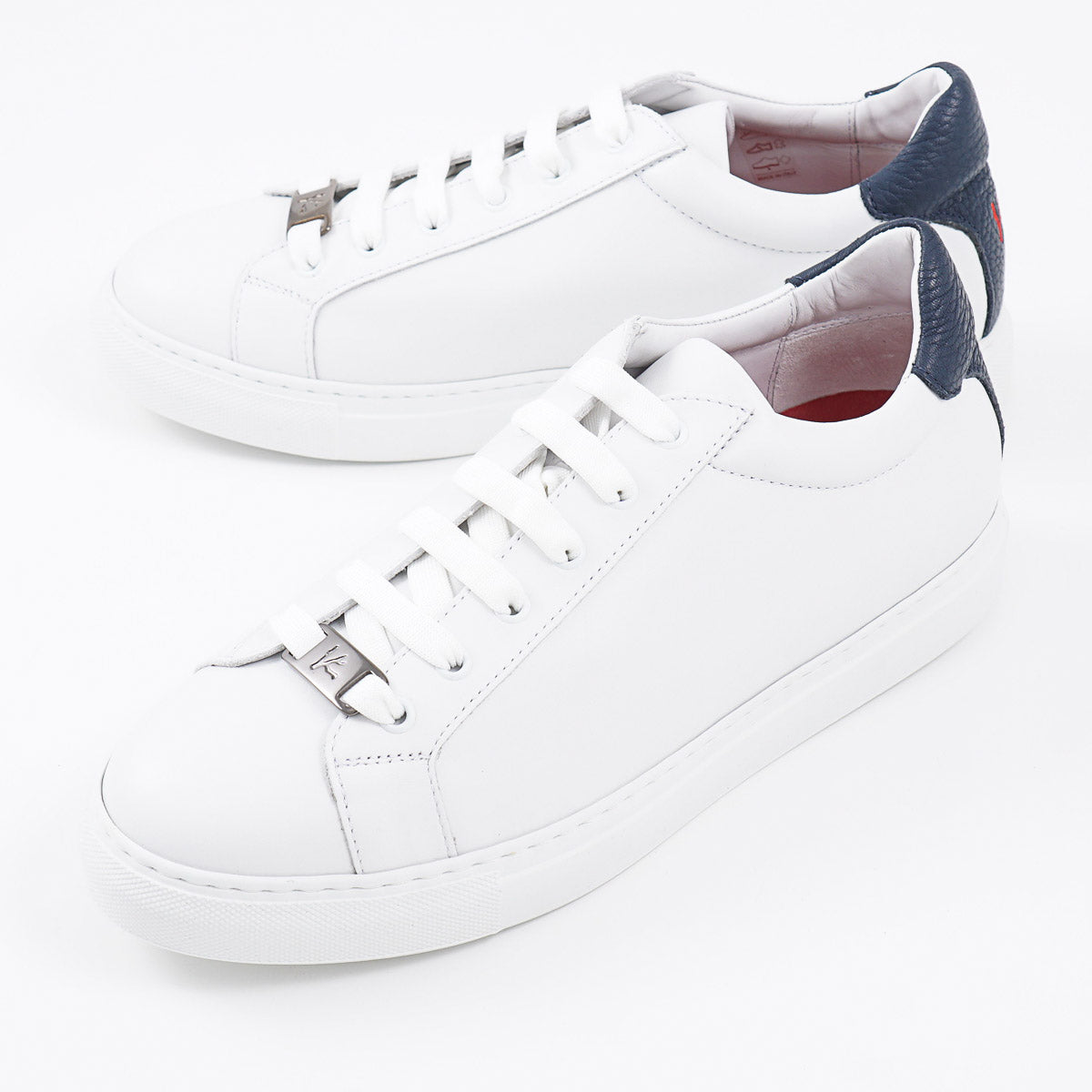 Isaia Sneakers with Contrasting Heel