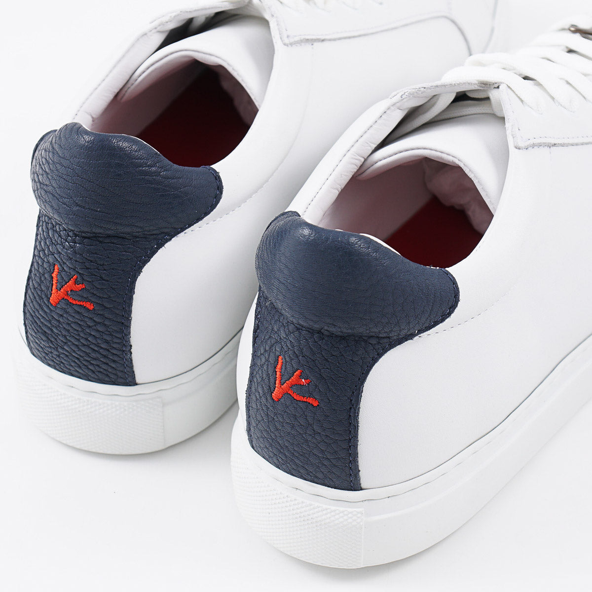 Isaia Sneakers with Contrasting Heel