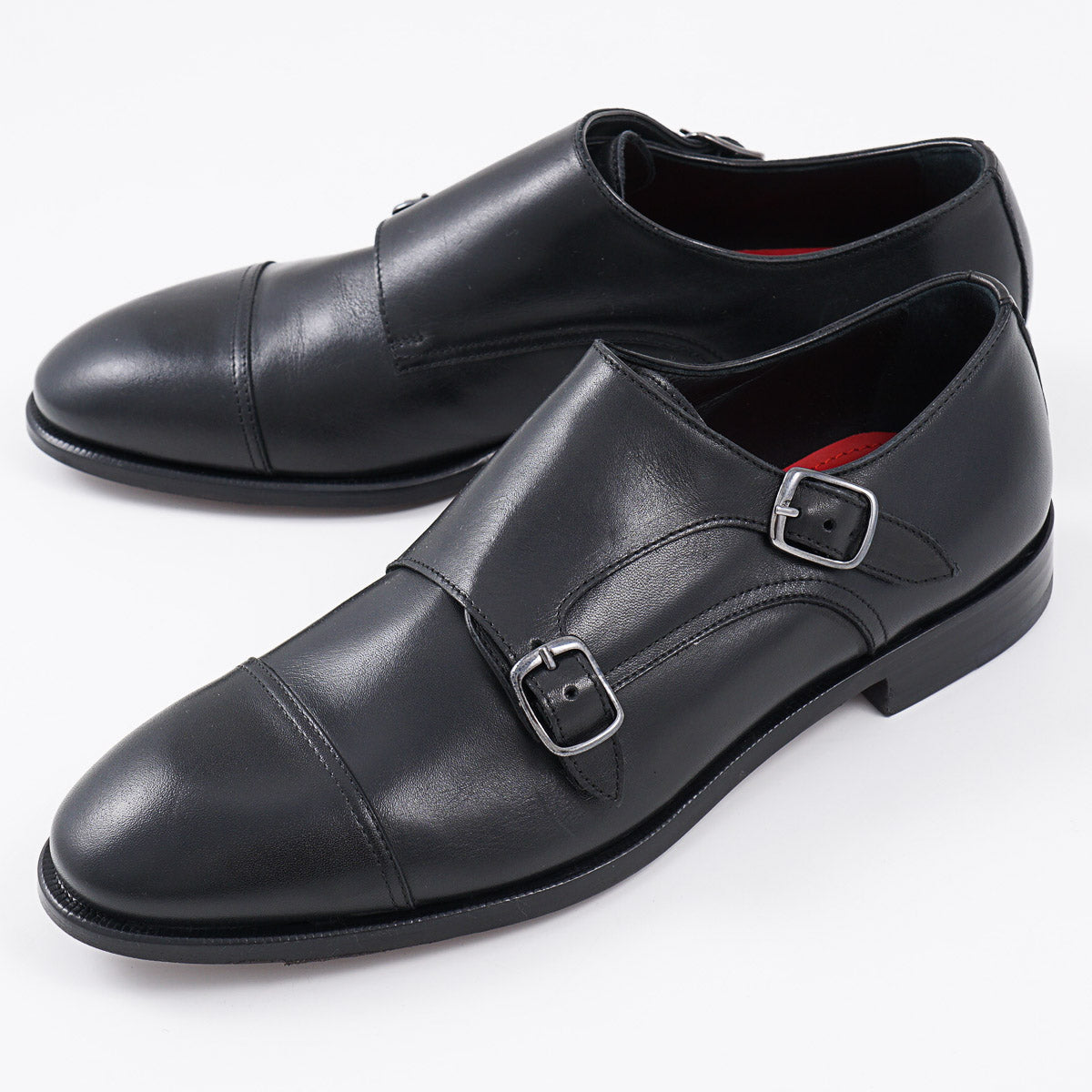 Isaia Calf Double Monk Strap