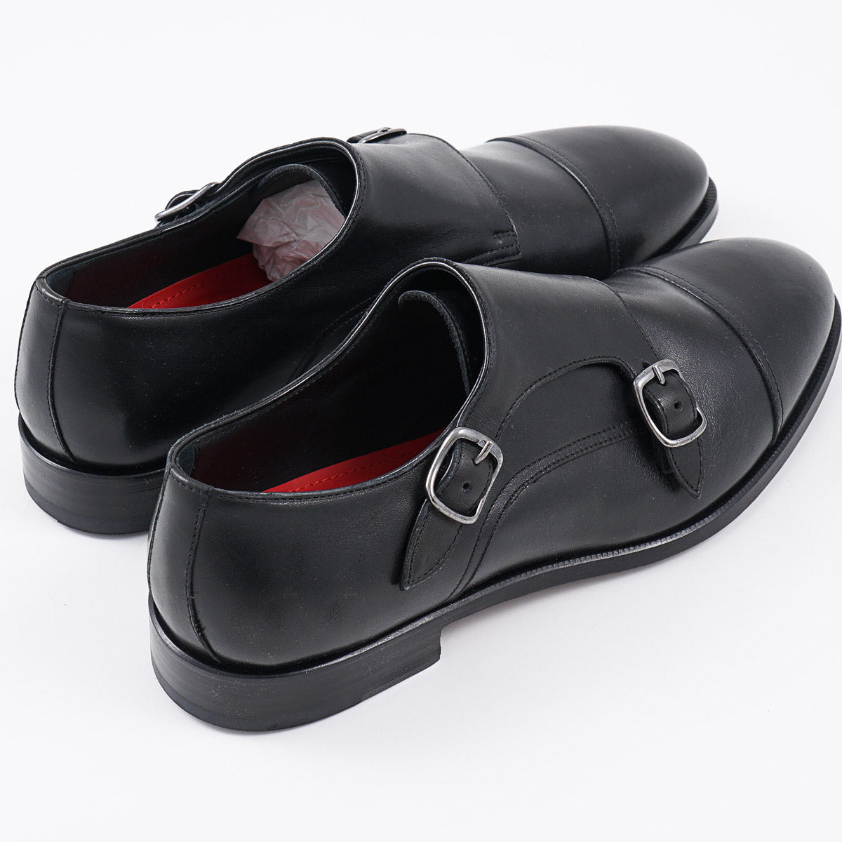 Isaia Calf Double Monk Strap