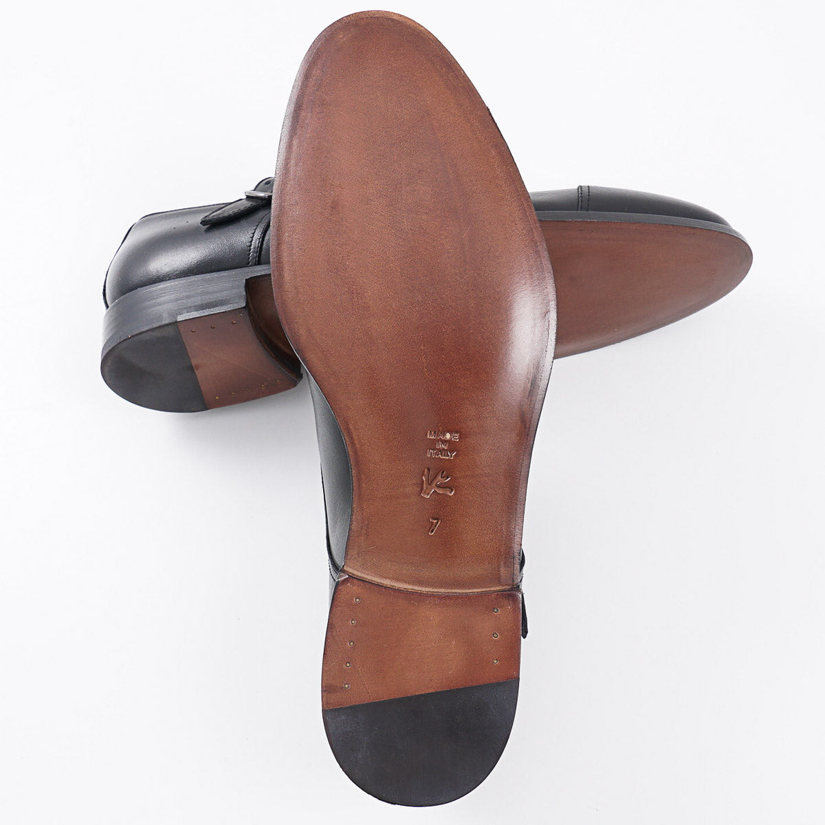 Isaia Calf Double Monk Strap