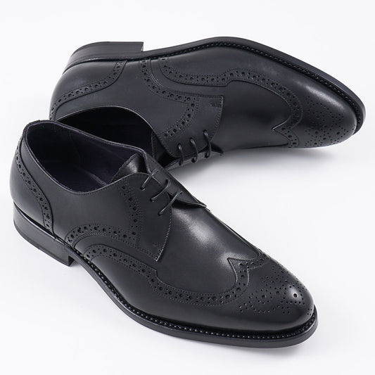 Isaia Calf Goodyear-Welt Wingtip
