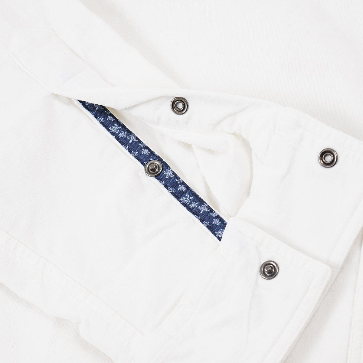 Vilebrequin Corduroy Cotton Snap-Front Shirt