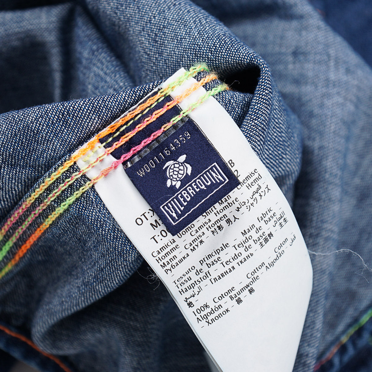 Vilebrequin Denim Snap-Front Shirt