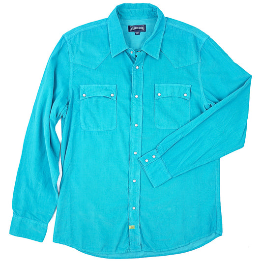 Vilebrequin Corduroy Snap-Front Western Shirt