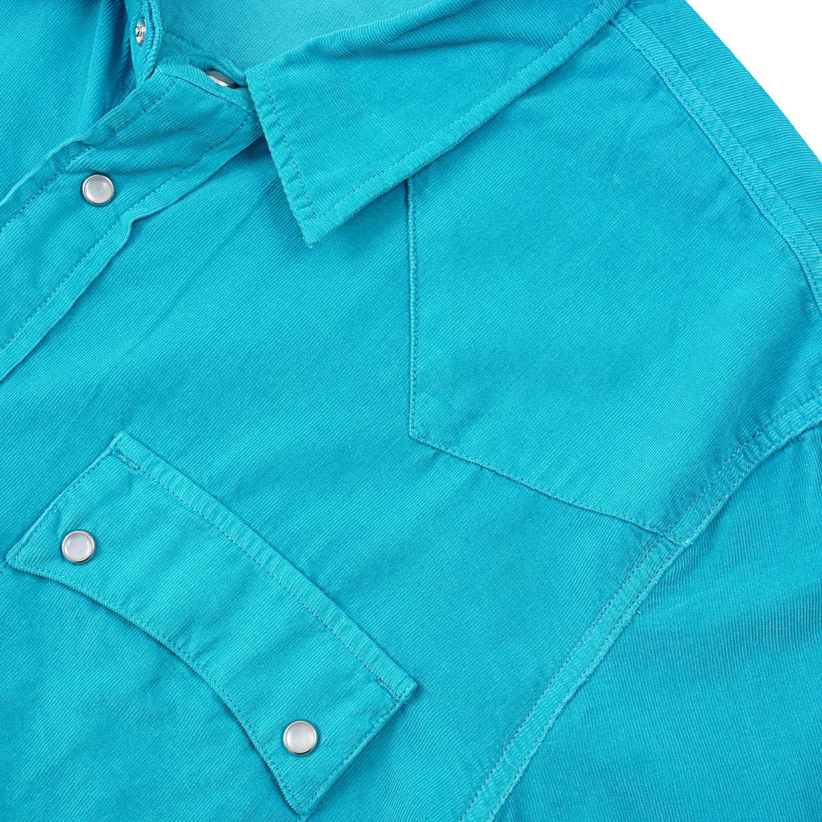 Vilebrequin Corduroy Snap-Front Western Shirt
