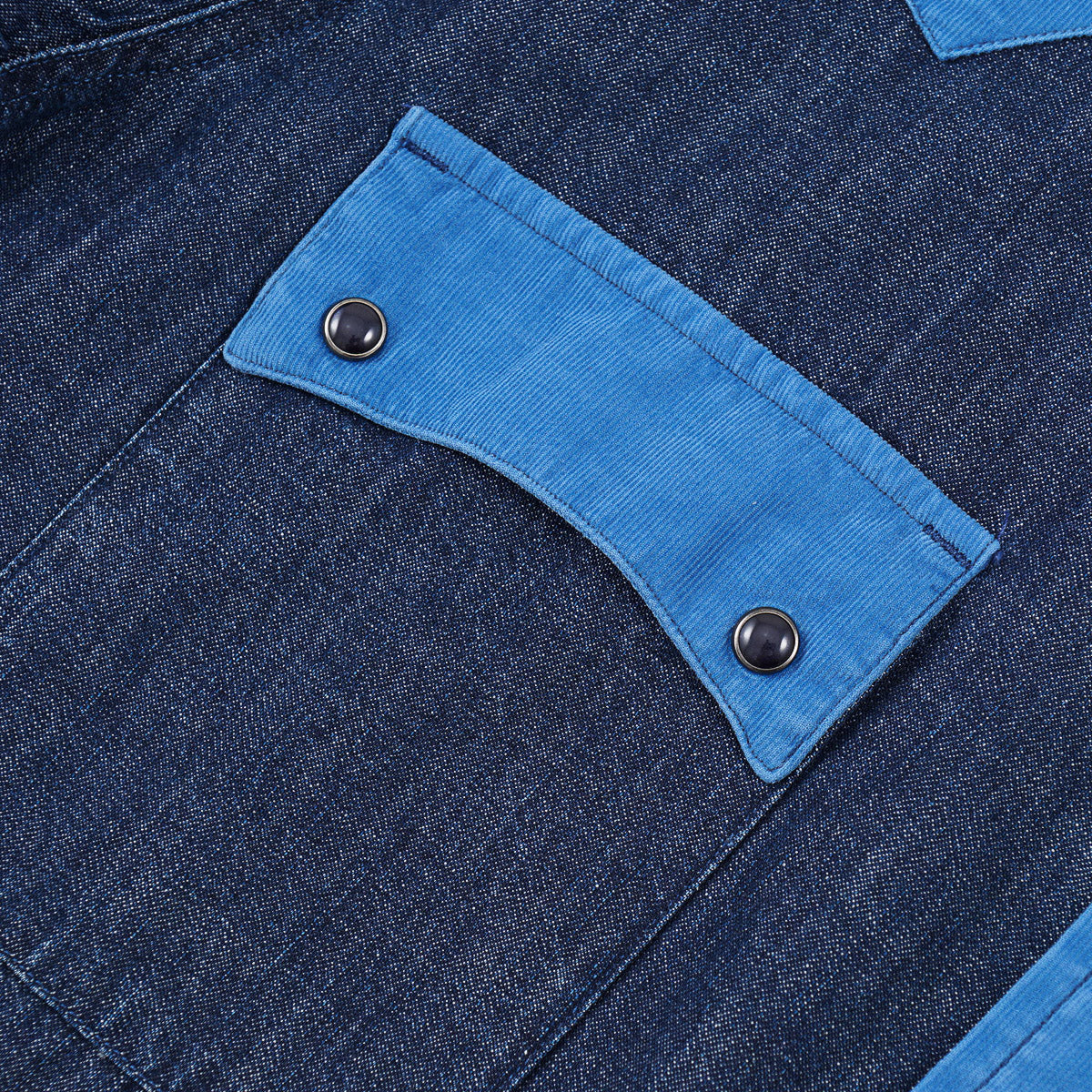 Vilebrequin Denim Snap-Front Western Shirt