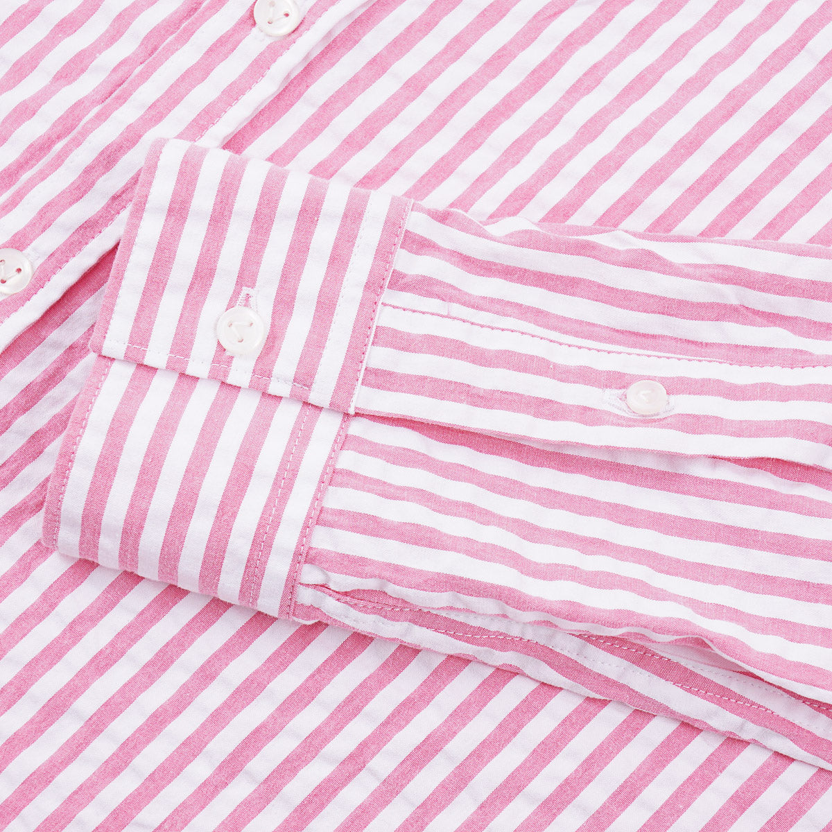 Vilebrequin Striped Seersucker Cotton Shirt
