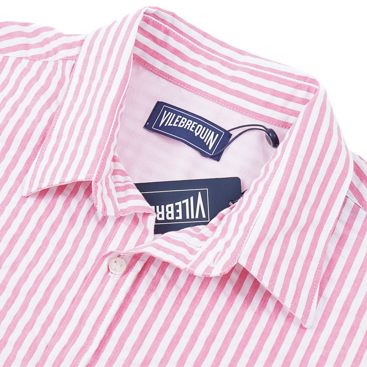 Vilebrequin Striped Seersucker Cotton Shirt