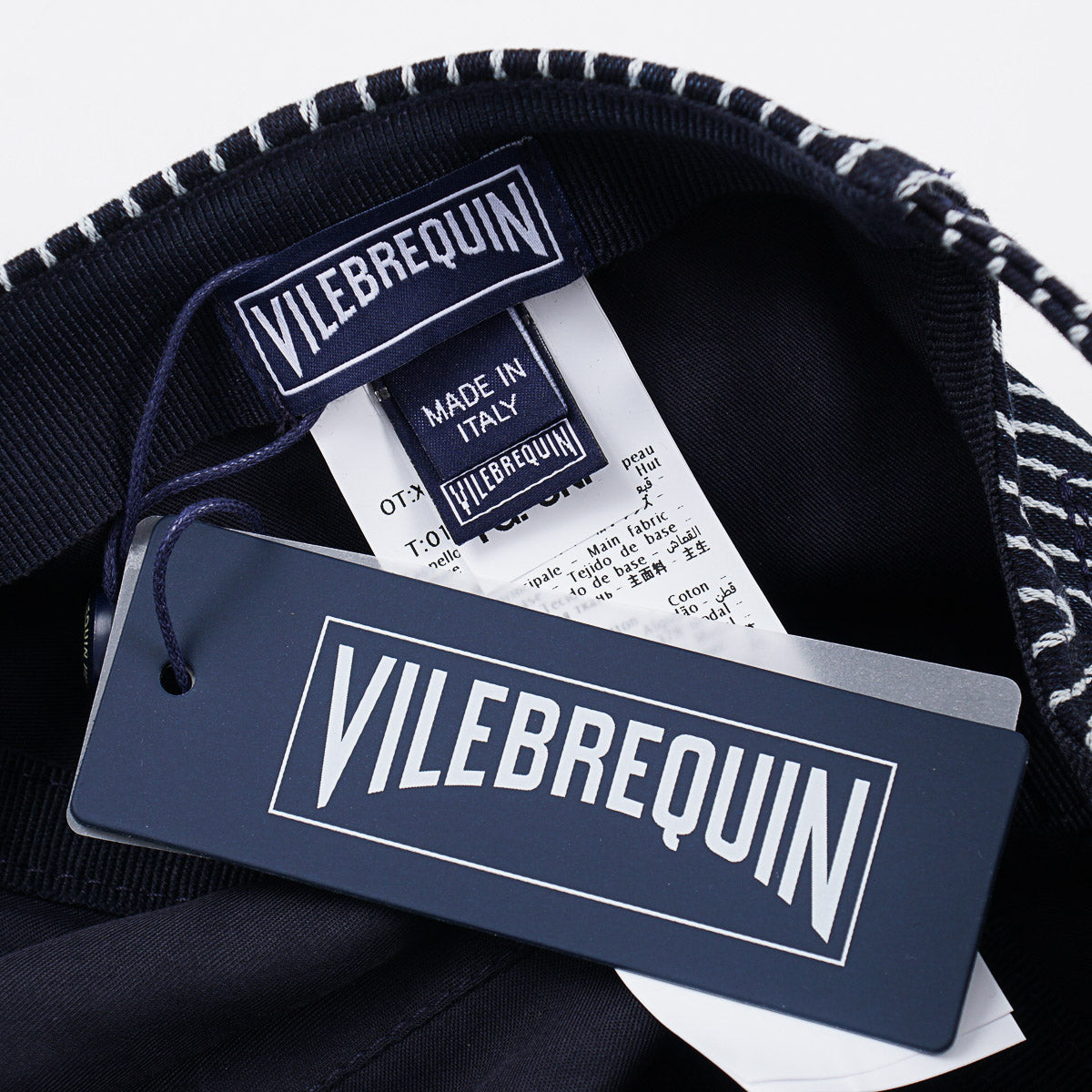 Vilebrequin Striped Denim Baseball Cap - Top Shelf Apparel