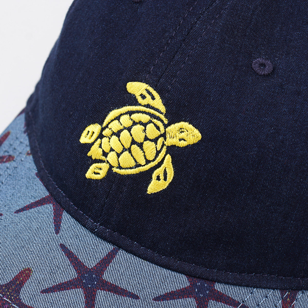 Vilebrequin Printed Denim Baseball Cap - Top Shelf Apparel