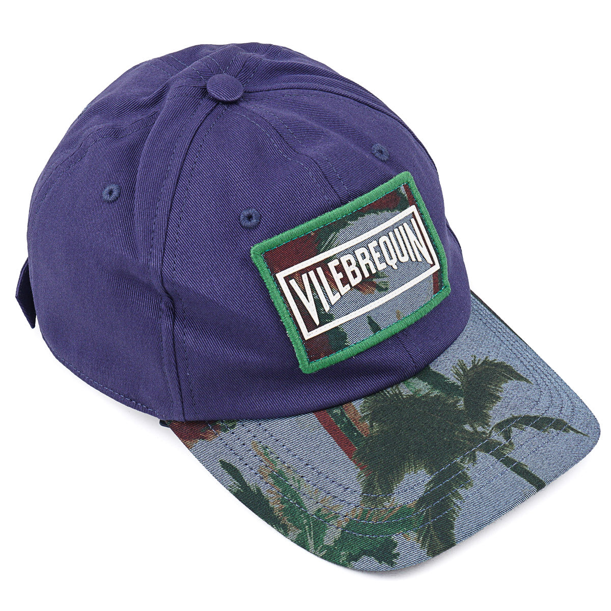 Vilebrequin Baseball Cap with Embroidered Patch - Top Shelf Apparel