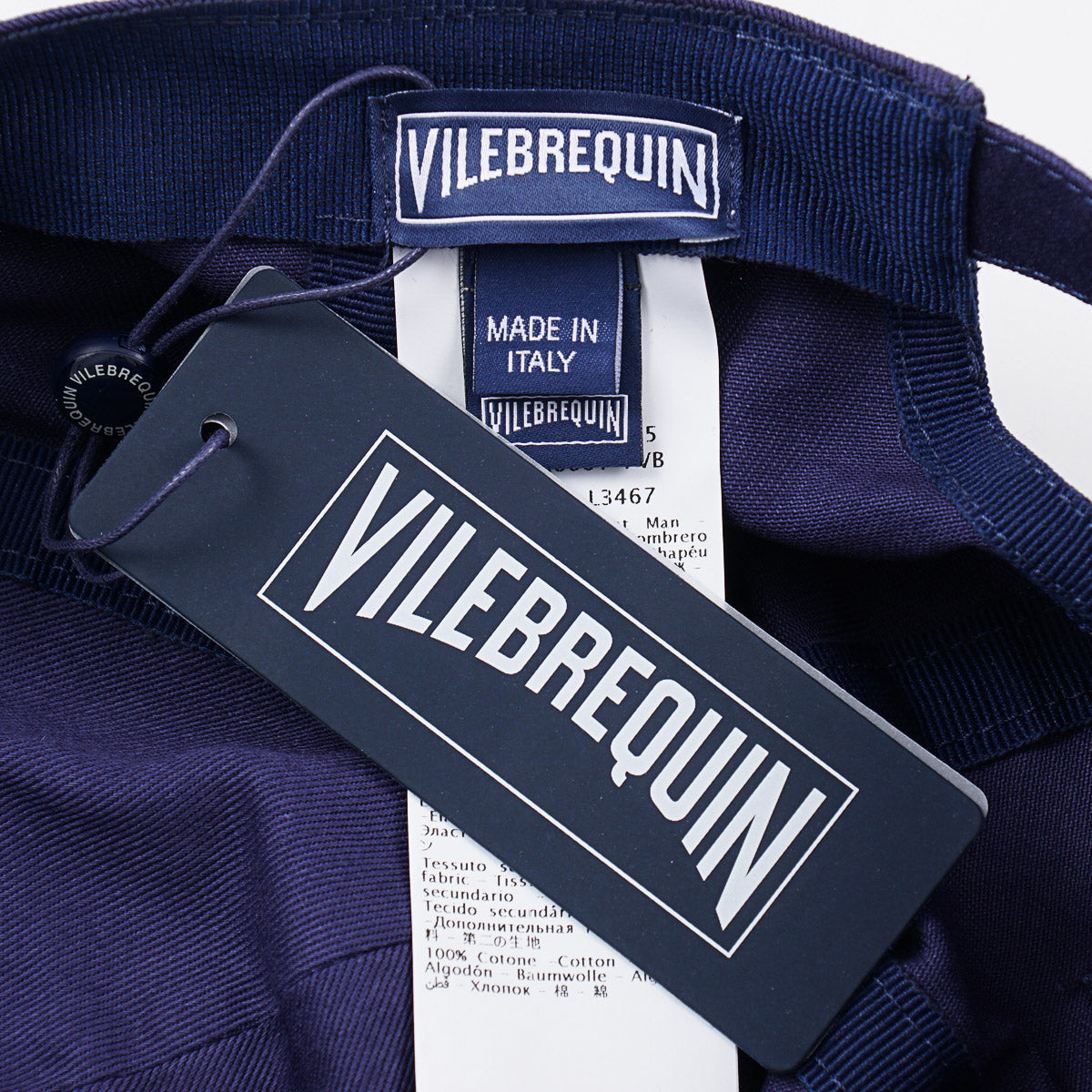 Vilebrequin Baseball Cap with Embroidered Patch - Top Shelf Apparel