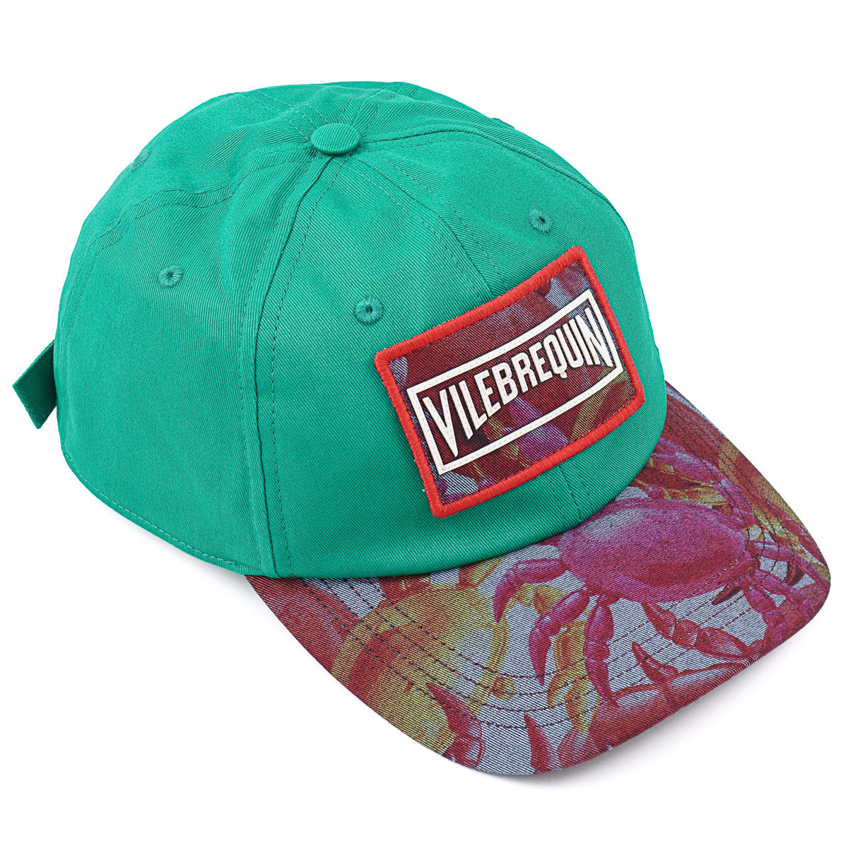 Vilebrequin Baseball Cap with Embroidered Patch - Top Shelf Apparel