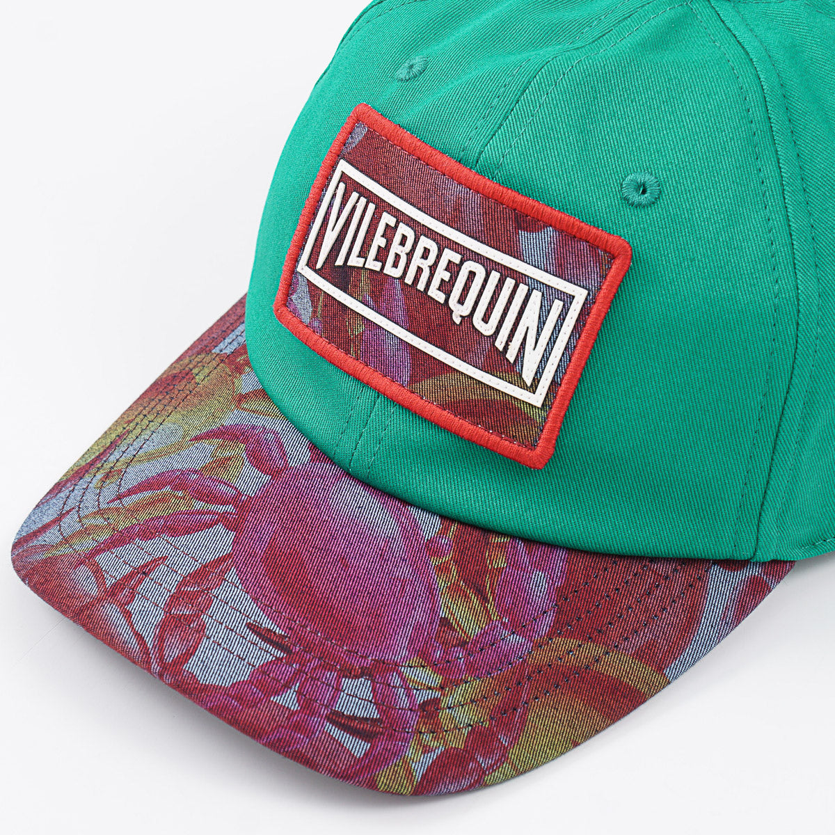 Vilebrequin Baseball Cap with Embroidered Patch - Top Shelf Apparel