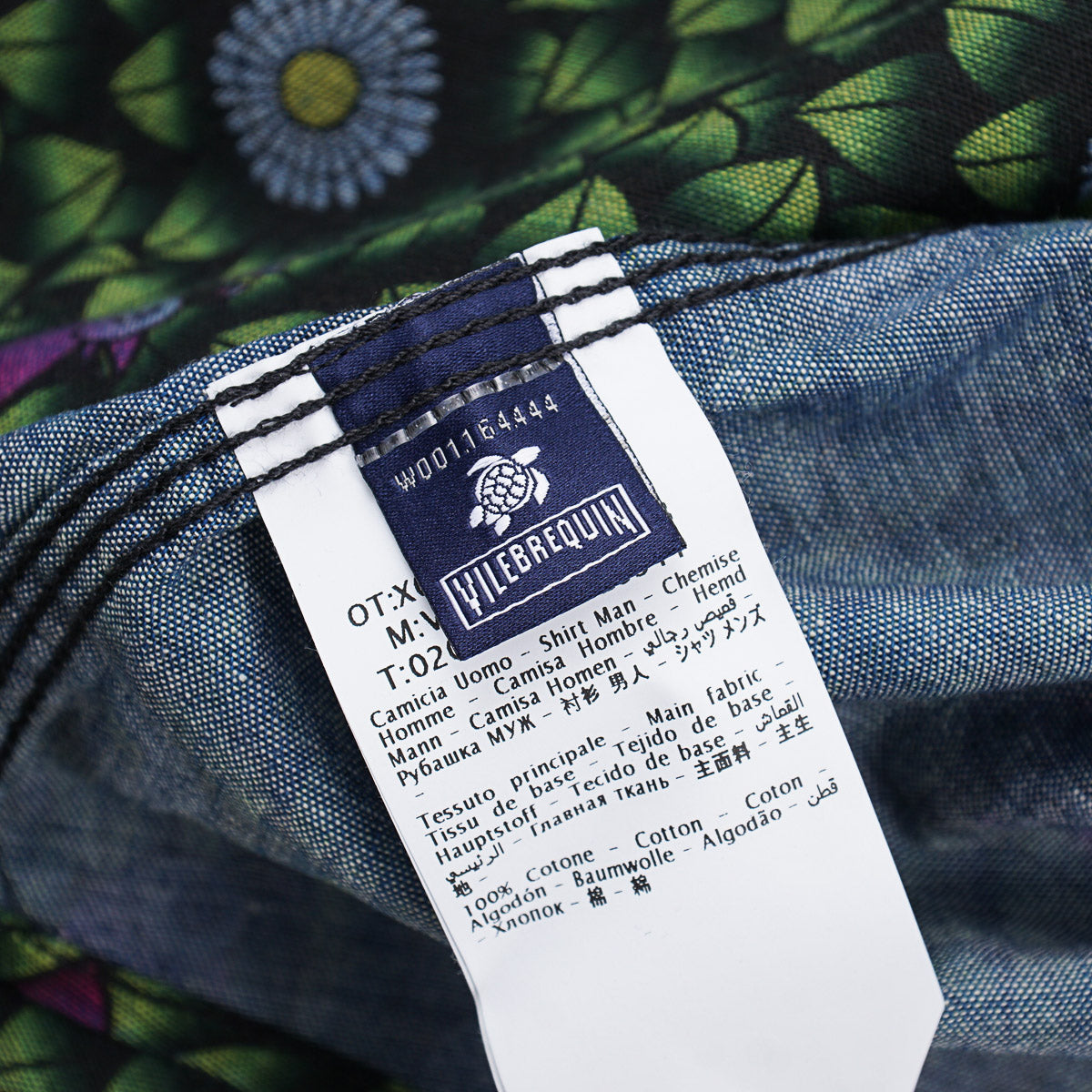 Vilebrequin Printed Chambray Snap-Front Shirt