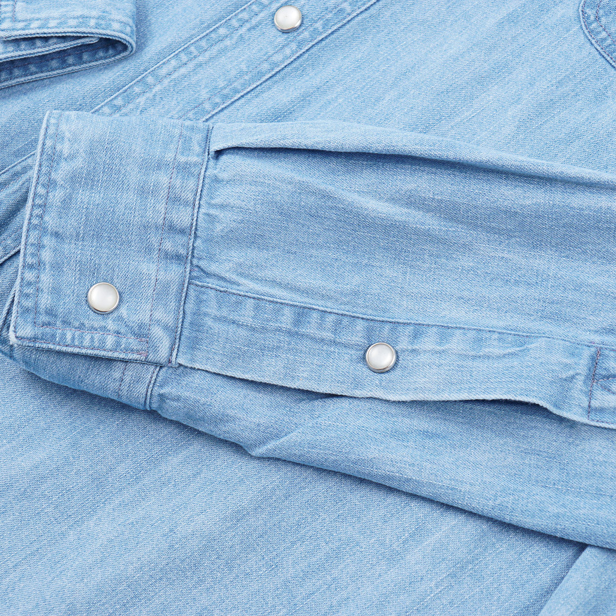 Vilebrequin Denim Snap-Front Shirt