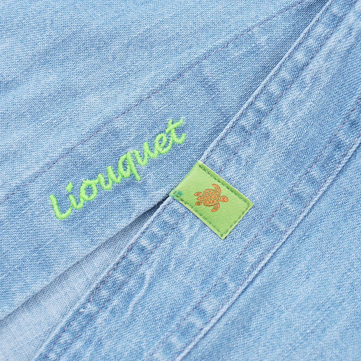 Vilebrequin Denim Snap-Front Shirt