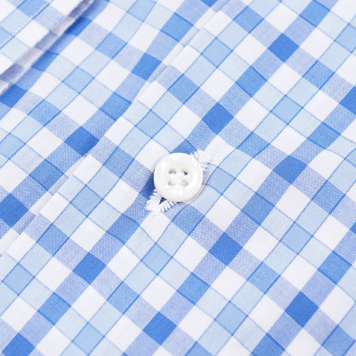 Isaia Tailored-Fit 'Mix' Cotton Shirt