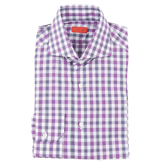 Isaia Tailored-Fit 'Mix' Cotton Shirt