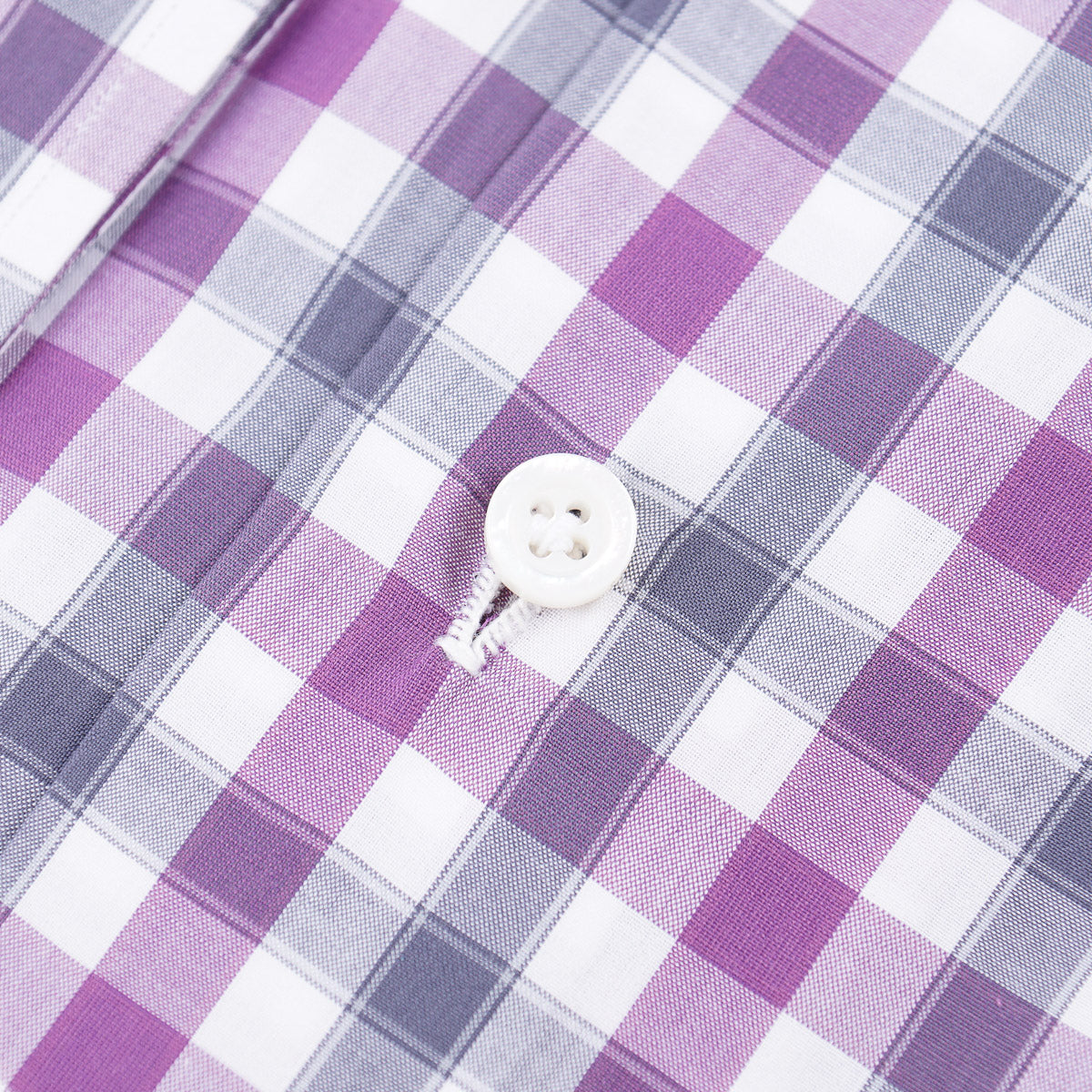 Isaia Tailored-Fit 'Mix' Cotton Shirt