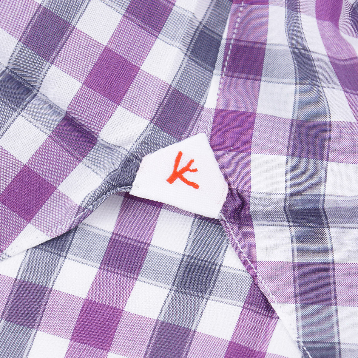 Isaia Tailored-Fit 'Mix' Cotton Shirt