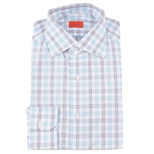 Isaia Tailored-Fit 'Mix' Cotton Shirt