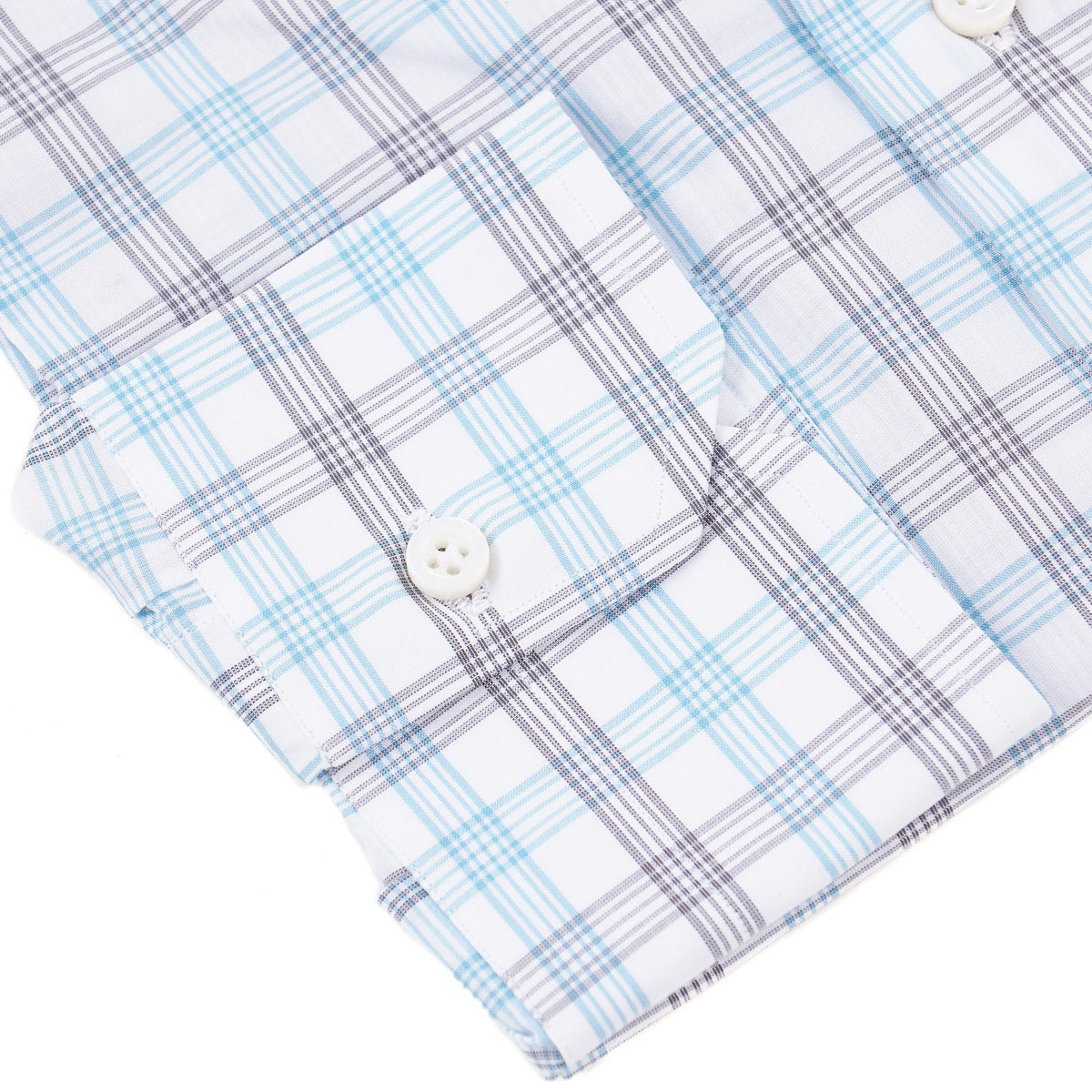 Isaia Tailored-Fit 'Mix' Cotton Shirt